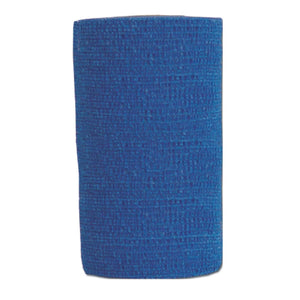 Andover Coated Products, Cohesive Bandage Co-Flex ·Med 3 Inch X 5 Yard Standard Compression Self-adherent Closure Blue NonSte, Count of 24