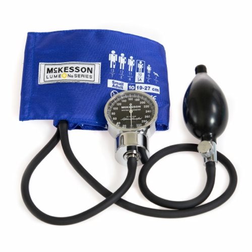 McKesson, Aneroid Sphygmomanometer with Cuff McKesson LUMEON 2-Tube Pocket Size Hand Held One Size Fits Most, Box Of 1