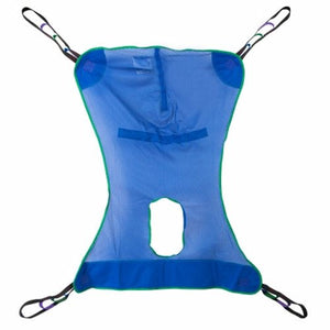 McKesson, Full Body Commode Sling McKesson 4 or 6 Point Without Head Support Medium 600 lbs. Weight Capacity, Count of 1