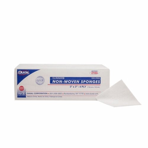 Dukal, NonWoven Sponge, Count of 200