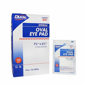 Dukal, Eye Pad Small Adhesive Strip, Case Of 12