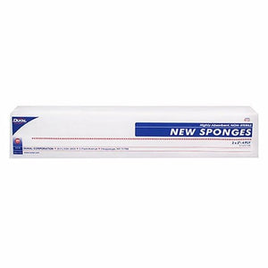 Dukal, NonWoven Sponge Dukal Polyester / Rayon 4-Ply 2 X 2 Inch Square NonSterile, Count of 40