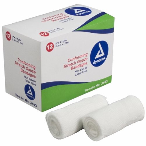 Dynarex, Conforming Bandage, Box Of 12