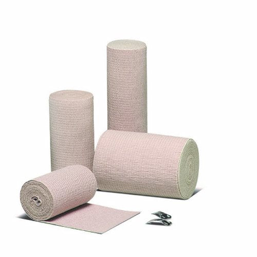 Hartmann Usa Inc, Elastic Bandage Econo-Wrap  LF 3 Inch X 4-1/2 Yard Standard Compression Clip Detached Closure Tan No, Count of 60