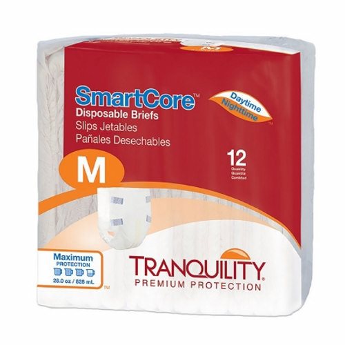 Principle Business Enterprises, Unisex Adult Incontinence Brief, Pack Of 12