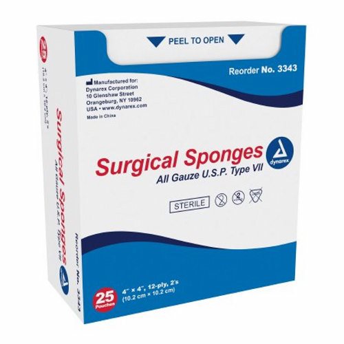 Dynarex, Gauze Sponge, Count of 1