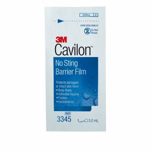 3M, Barrier Film 3M Cavilon 3.0 mL Wand, No Sting, Alcohol Free, Sterile, Fast-drying, Non-sticky, Hypoa, Case Of 4