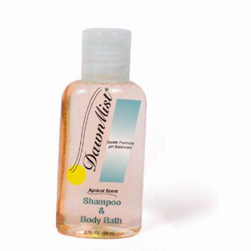 Donovan, Shampoo and Body Wash DawnMist  2 oz. Flip Top Bottle Apricot Scent, 2 Oz