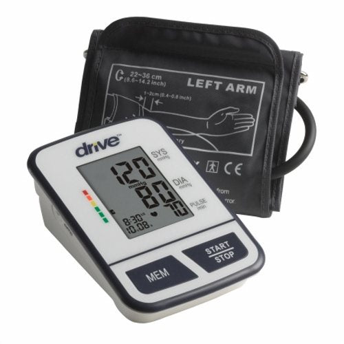 Drive Medical, Portable Blood Pressure Monitor drive 1-Tube Automatic Adult Size, 1 Count