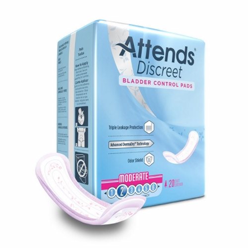 Attends, Bladder Control Pad, Count of 20