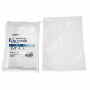 McKesson, Zip Closure Bag McKesson 10 X 13 Inch Polyethylene Clear, Case Of 10