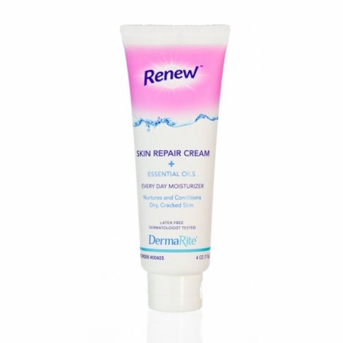 DermaRite, Hand and Body Moisturizer Renew 800 mL Dispenser Refill Bag Scented Cream, Count of 12