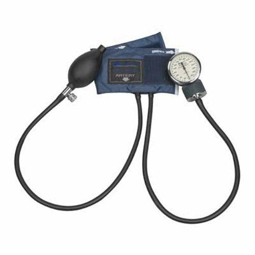 Mabis Healthcare, Aneroid Sphygmomanometer with Cuff Precision  2-Tubes Pocket Size Hand Held Infant Size, Count of 1