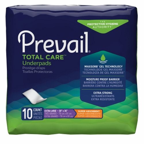 First Quality, Underpad Total Care, Count of 10