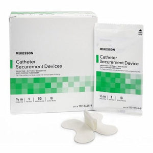 McKesson, Catheter Securement Device  NonSterile, 2.5 Inch Tab, Box Of 50