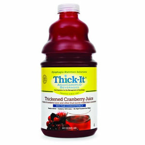 Thick-It, Thickened Beverage Thick-It  AquaCareH2O  64 oz. Container Bottle Cranberry Flavor Ready to Use Nect, Count of 4