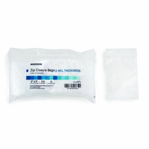 McKesson, Zip Closure Bag McKesson 2 X 3 Inch Polyethylene Clear, Count of 120