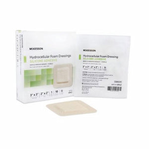 McKesson, Silicone Foam Dressing, Box Of 10