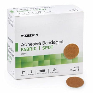 McKesson, Adhesive Spot Bandage, Box Of 100