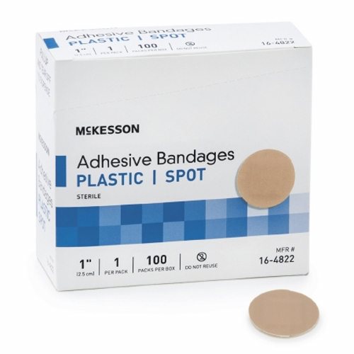 McKesson, Adhesive Spot Bandage, Box Of 100