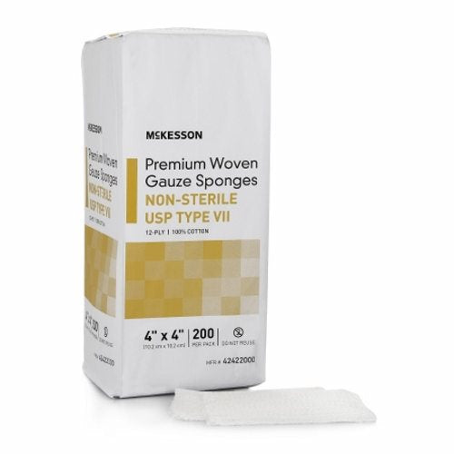 McKesson, USP Type VII Gauze Sponge, Pack Of 200