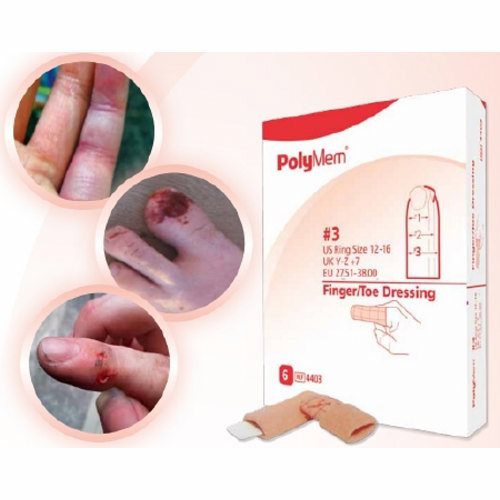 Polymem, Adhesive Dressing, Case Of 5