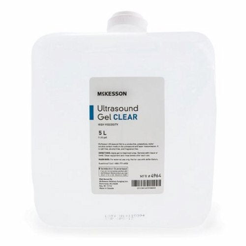 McKesson, Ultrasound Gel McKesson Ultrasound and Laser Transmission 5 Liter Cubitainer, 5 Liters