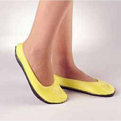 Principle Business Enterprises, Slippers Pillow Paws  Small Lemon Below the Ankle, Count of 96