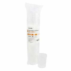 McKesson, Specimen Container, 120 Ml (4 Oz ) Box Of 20