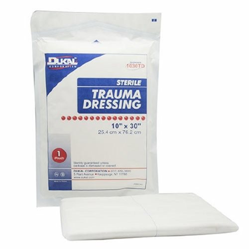 Dukal, Trauma Dressing 10 X 30 Inch, Count of 25