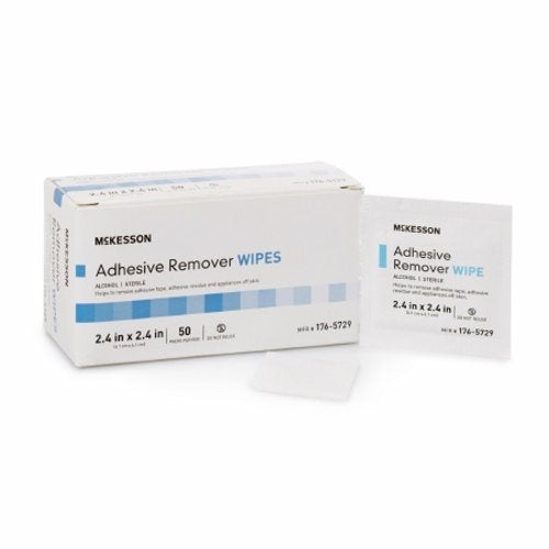 McKesson, Adhesive Remover McKesson Wipe 50 per Pack, Count of 2500