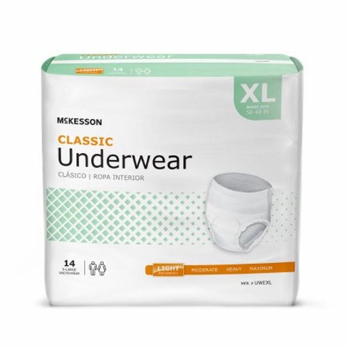 McKesson, Unisex Adult Absorbent Underwear, Count of 1