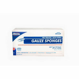 Dukal, USP Type VII X-Ray Detectable Gauze Sponge, Box Of 100