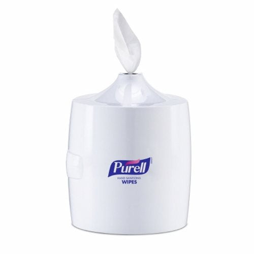 Purell, Wipe Dispenser Purell  White Plastic Manual Pull 1500 Count Wall Mount, 1 Each