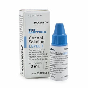 McKesson, Blood Glucose Control Solution, 3 Ml, Box Of 1