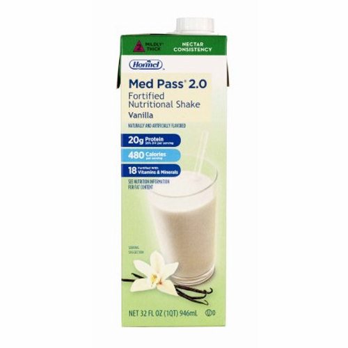 Hormel, Med Pass Oral Supplement Vanilla Flavor, 32 Oz