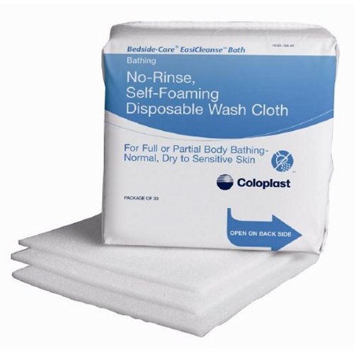 Coloplast, Rinse-Free Bath Wipe Unscented, Pack Of 5