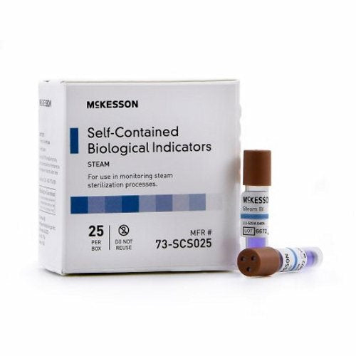 McKesson, Sterilization Biological Indicator Vial, Box Of 25