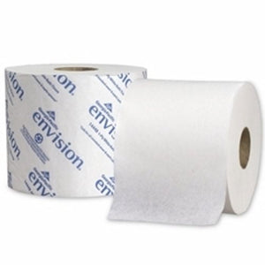 Georgia Pacific, Toilet Tissue envision  White 2-Ply Standard Size Cored Roll 1000 Sheets 3-9/10 X 4 Inch, Count of 48