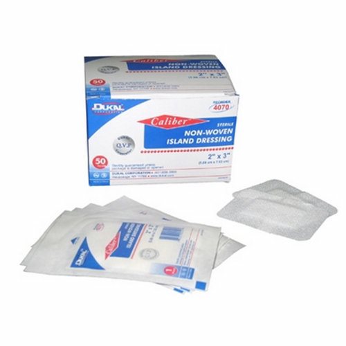 Dukal, Adhesive Dressing 2 X 3 Inch Sterile, Box Of 50