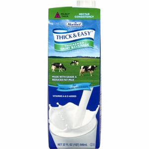 Hormel, Thickened Beverage Thick & Easy  Dairy 32 oz. Container Carton Milk Flavor Ready to Use Nectar Consi, Count of 8