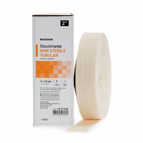 McKesson, Stockinette Tubular McKesson 2 Inch X 25 Yard Cotton NonSterile, 1 Roll