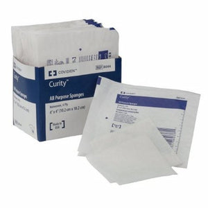 Cardinal, NonWoven Sponge Curity Polyester / Rayon 4-Ply 2 X 2 Inch Square Sterile, Case Of 60