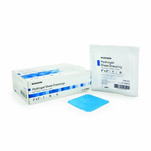 McKesson, Hydrogel Dressing McKesson 2 X 2 Inch Square Sterile, Box Of 10