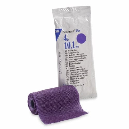 3M, Cast Tape 3M Scotchcast Plus 4 Inch X 12 Foot Fiberglass Purple, Count of 10