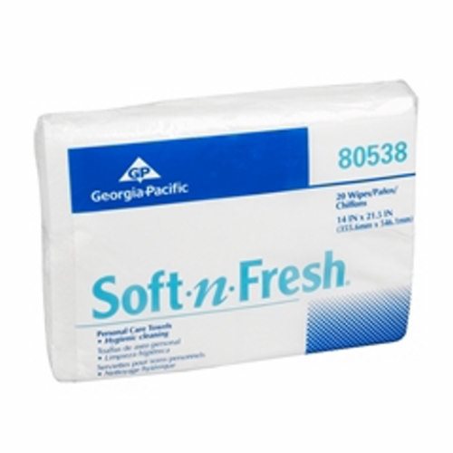 Georgia Pacific, Hand Towel Pacific Blue Select A400 14 X 21-1/2 Inch Airlaid Bonded Cellulose White Disposable, Count of 1