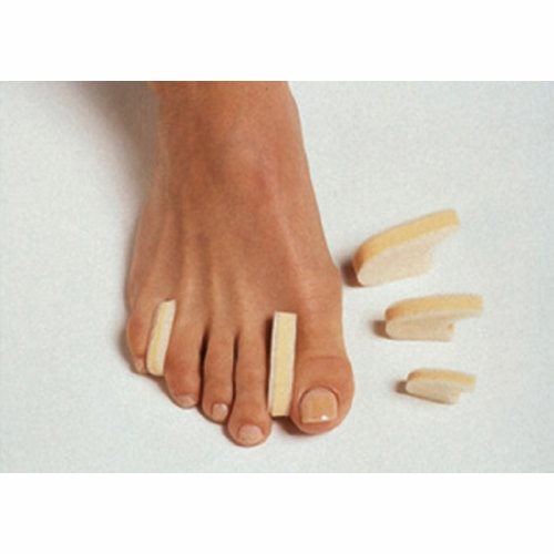 3-Layer, Toe Spacer 3-Layer Toe Separators Small Without Closure Left or Right Foot, Pack Of 12