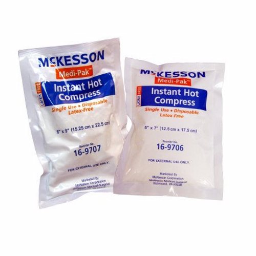 McKesson, Hot Pack McKesson Instant Chemical Activation General Purpose Small 5 X 7 Inch, Count of 24