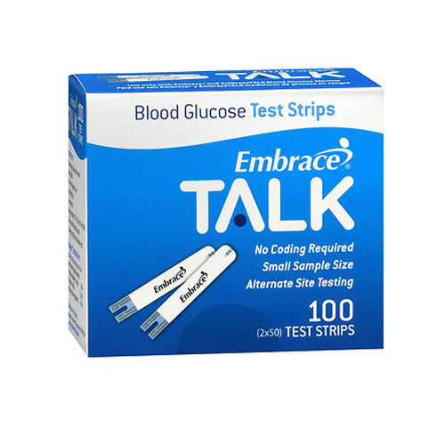 Embrace, Embrace Talk Meter Strips, Box Of 1