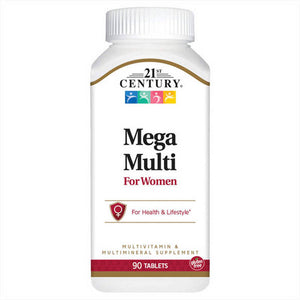 21st Century, Mega Multi for Women, 90 Tabs